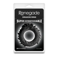 Renegade Dragon Ring - Black